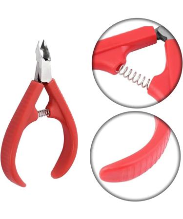 Cuticle Nipper Professional Stainless Steel Cuticle Cutter Small Cuticle Trimmer for Nails - Buy Online on GoSupps.com