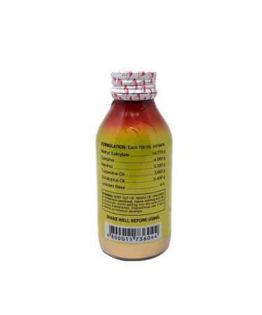 Methyl Salicylate Camphor Menthol Omega Pain Killer Liniment 120ml - Fast Relief Formula - Buy Online on GoSupps.com