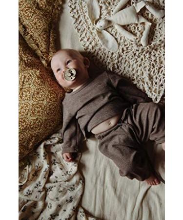 BIBS Natural Rubber Pacifiers | Set of 2 BPA-Free Soothers | Made in Denmark | Ivory | Size 6-18 Months - Buy Online on GoSupps.com