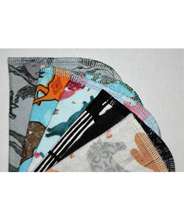 Horsing Around Set Napkins 8x8 inches 5 Pack - Little Wipes Flannel - Buy Online on GoSupps.com