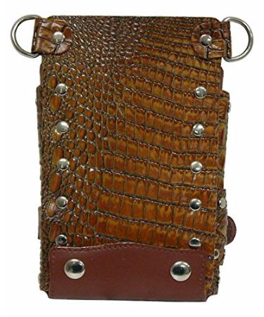Reptile Style Genuine Leather Hair Scissors Holster - Stylish Tool Pouch for Hairstylists & Cosmetologists - Buy Online on GoSupps.com
