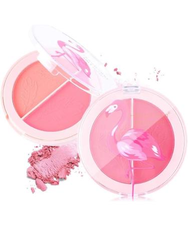 jojomis 1-pack Safety Natural 2 Colors Face Blush Fine Powder Blusher Palette - Easy to Wear & Long-lasting - Multi-Use Eyeshadow Highlight - as described 03 as described 3 - Buy Online on GoSupps.com
