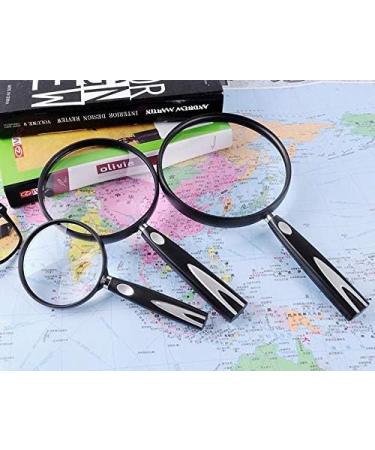 Magnifier HD Illuminated Magnifying Glass Handheld Light Source LED Jade Antique Jewelry Identification - Buy Online on GoSupps.com