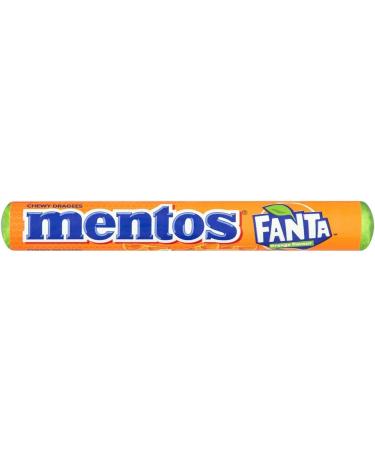 MENTOS Mentos Fanta Limited Edition Chewable Caramel - 20 x 38g (Total 760g) - Buy Online on GoSupps.com