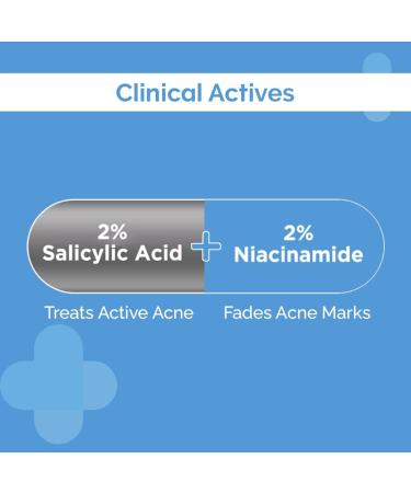 Buy The.Derma.Co Anti-Acne Face Wash | 2% Salicylic Acid & Niacinamide | 80ml - International Shipping Available - Buy Online on GoSupps.com