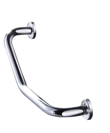 Toilet Safety Armrest Grab Bar Anti Slip Grab Bars for Bathroom Upgrade Bathroom Grab Bar 11.5X11.5 inch Angled Bath Handrail Home Wall Mo