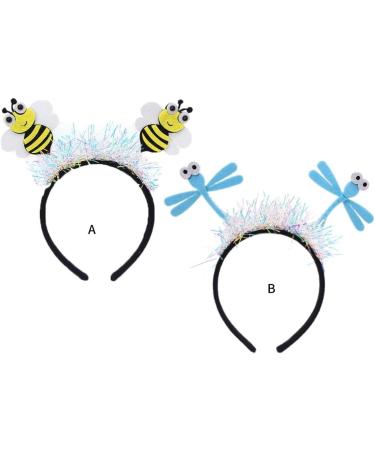 hgnxa Cartoon Insect Shape Hairband Women Carnivals Party Photography Tinsels Hairband Insect Shape Washing Face Headbands Littlebee - Buy Online on GoSupps.com