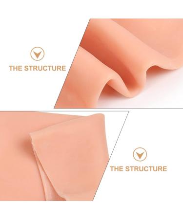 MAGICLULU 2 Pairs Exfoliating Moisturizing Socks Block Heels for Women Dressy Cracked Heels Socks Ladies Heels Elastic Long Socks Feet Moisturising Socks Women's Socks Sebs - Buy Online on GoSupps.com