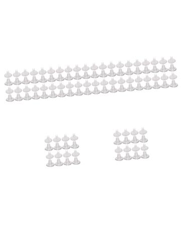 FOMIYES 56 Pairs Foot Stickers Heel Massage Stickers Toe Care Orthosis Foot Care Gel Sandal Toe Pads Thong Sandal Toe Cushion Shoes Grip Pads Toe Gel Pads Toe Cover Man Shoe Cover Patch Pu
