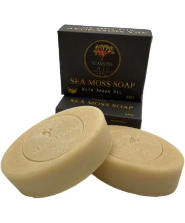 Sea Moss Soap made with wild crafted Sea Moss from Grenada. Vegan | Organic | Handmade | Eco (Sea Moss) - Buy Online on GoSupps.com