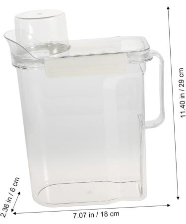 GOOHOCHY 4pcs Laundry Storage Box Scent Booster Powdered Laundry Scented Lotion Plastic Transparent - Buy Online on GoSupps.com