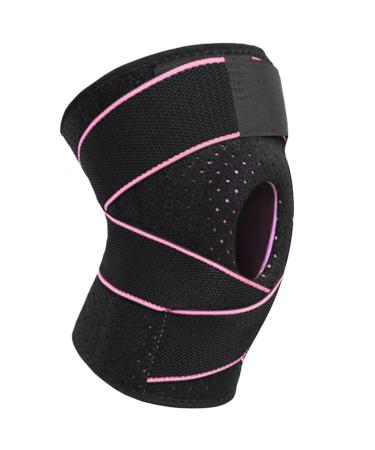 Adjustable Hinged Knee Support Brace Elastic Athletic Protective Sports Shock-Absorbing Professional Brace