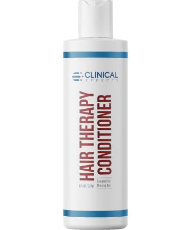 Clinical Effects Hair Therapy Conditioner - Hair Growth Conditioner for Men and Women - Deep Conditioner with Biotin Saw Palmetto and Panthenol - Made in the USA - 8 Fl oz