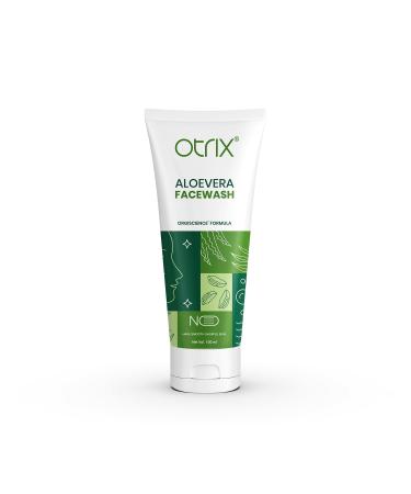 O.trix-Aloe Vera Face Wash - Natural Cleanser for Glowing Skin | Moisturizing Face Wash for All Skin Types | Soothing and Nourishing Face Wash | 100ml