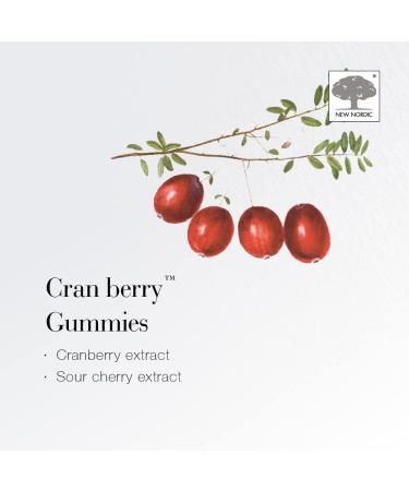 New Nordic Cran Berry Gummies - 60 Vegan Gummies for Urinary Tract Health - Delicious Berry Flavor - Natural Herbal Ingredients for Adults - Buy Online on GoSupps.com