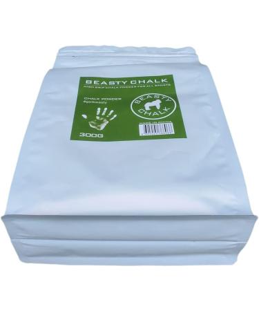 Beasty Chalk Gym Chalk Bucket - 300g of High Grip Loose Chalk for Gymnastics, Rock Climbing, Sports, Lifting, and More - Buy Online on GoSupps.com