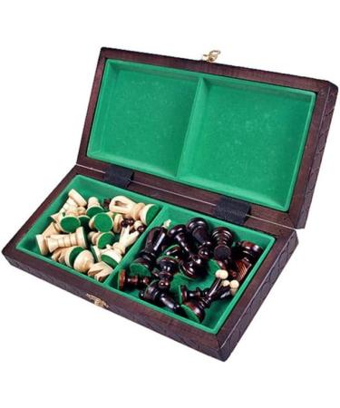 Set Handmade Chess Pieces Foldable Portable Wooden Chessboard Entertainment Board Game Gift Set Chess Set (Size : 30cm) (30cm) - Buy Online on GoSupps.com