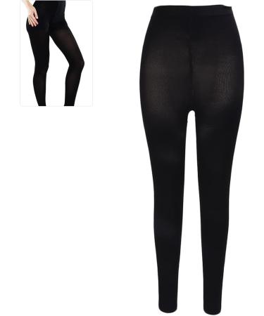 Shop XL Compression Stockings - Elastic Open Toe Pantyhose for Varicose Veins Care - Seamless Leg Support (Black) - Buy Online on GoSupps.com