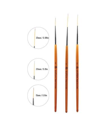 Nail Art Drawing Line Brush - UV/LED Painting & Builder Tips for Perfect Nails - International Shipping - Buy Online on GoSupps.com