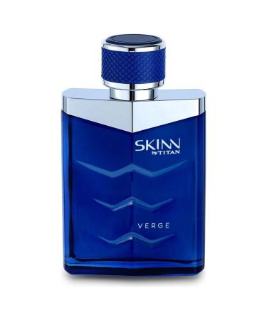 Titan Verge Long Lasting EDP for Men - 100 mL | Perfume for Men | Eau De Parfum for Men | Men's cologne | For Daily Use | Premium Fragrance | Grooming Essentials - Buy Online on GoSupps.com