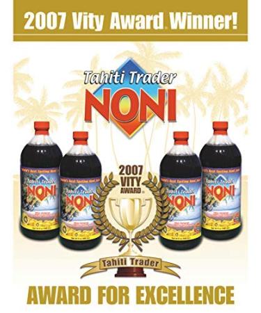 Tahiti Trader Original High Potency Noni Juice with Blueberry & Raspberry - Organic Antioxidant Superfood (32oz 2 Pack) - Buy Online on GoSupps.com
