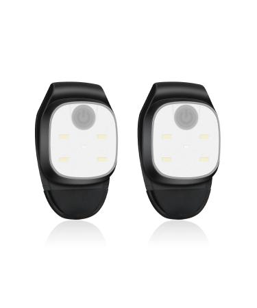 Hossom led clip lamp 2 piece of headlamp led head lamp rechargeable mini headlamp with 4 light modes Small lamp for jogging fishing camping hiking running etc. - Buy Online on GoSupps.com