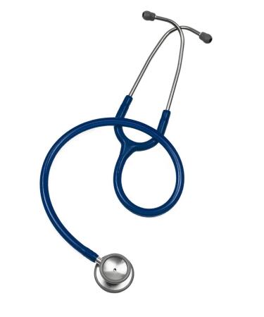 Dual Head Stethoscope for Students Nurse Doctor Vet Light Weight (Blue)