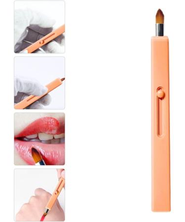 Minkissy 1pc Retractable Lip Brush Lipstick Brush Lipstick Gloss Applicator Makeup Lip Lip Gloss Applicator Telescopic Plastic Travel Lip Gloss Brush - Buy Online on GoSupps.com