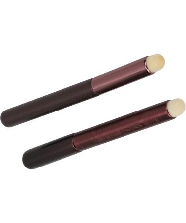 Blurred Lip Lines Easy Cleaning Dual Use Artificial Fiber High-Density Professional Lip Concealer Brush Item Type: Round Tip Lipstick Smudge Brush Material: Artificial Fiber - Buy Online on GoSupps.com