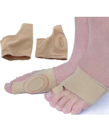 Adult Elastic Gel Toe Straighteners - Pad Protector Sleeves for Toe Spreader Braces - Thumb Valgus Corrector Feet Tool - Buy Online on GoSupps.com
