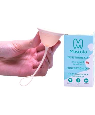 Mascoto Conception Cup - Hormone-Free Fertility Aid for Natural Conception at Home - Buy Online on GoSupps.com