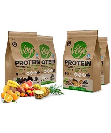 Nova Pharma VEGE Protein 100% Made in Canada New All-in-One Vegan Plant Based Proteins Powder for Shakes Organic Flavors Rich in Omega-3 (Chocolate 26 Servings 2.2LBS) - Buy Online on GoSupps.com