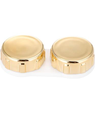 Agate 3-Color Contact Lenses with Etui Tweezers & Solution Bottles - Travel-Friendly Gold Color Lenses for Eyes - Buy Online on GoSupps.com