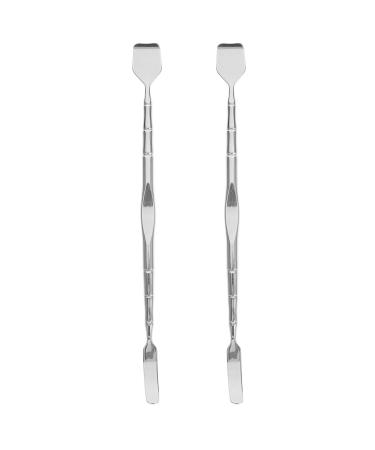 Beaupretty Pore Cleaning Tool 2pcs Double Headed Blackhead Spatula Facial Pore Cleaner Scraper Skin Scrubber Remover Tool