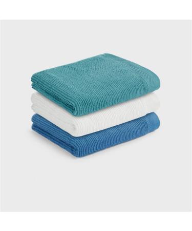 Quick Dry Face Towels - Suction Water-Soft Bath Towels for Women | 3-Pack 34x75cm - Buy Online on GoSupps.com