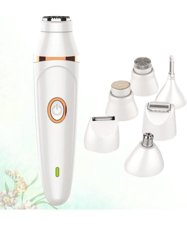 Fomiyes 2PC Hair Removal Tool Set - Painless Electric Bikini Trimmer for Women - Shaving & Cleaning - 14x4cm - Perfect for Smooth Skin - Buy Online on GoSupps.com