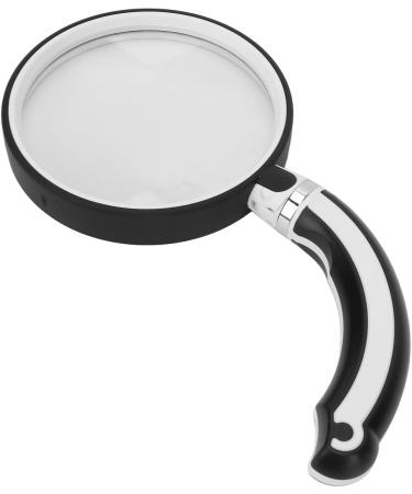 Verdant Touch Magnifier - 100mm Clear HD Lens Rotating Foldable Handle | Handheld Reading Magnifier for Optimal Clarity - Buy Online on GoSupps.com