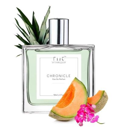 JSR4 Chrniclle Perfume Spray for Men | EDP Strong and Long Lasting Fragrance | Lavender Musky Tropical Scent | Luxury Gift for Him | 50 ML | 1.7 Fl Oz