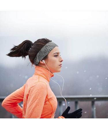 Fashband Boho Sports Headband Black Elastic Headbands Non Slip Hair Bands Fitness Sweatband Running Workout Yoga Hair Accessories for Women and Men(Pink) - Buy Online on GoSupps.com