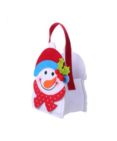 RORPOIR Christmas Candy Bag Xmas Bag Christmas Bag Ornament for Bags Winter 3D Sack As Shown 12X8X15cm