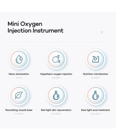 Closer 1Set Face Moisturizing Nebulizer Oxygen Injection Instrument Skin Care Tools Green - Buy Online on GoSupps.com