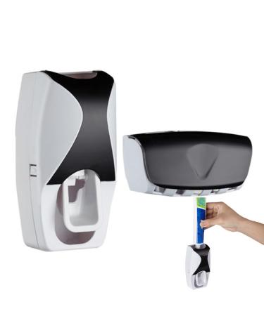 Laluerck Wall Mounted Toothpaste Squeezer - Easy Installation - Multi-Use - Reusable - Suitable for Family Bathroom