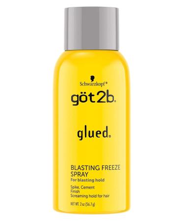 Got2B Glued Blasting Freeze Spray 2oz (Pack of 6) - Strong Hold Hair Styling - Buy Online on GoSupps.com