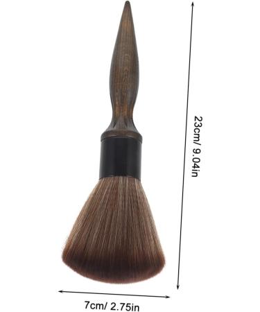 Housoutil Hair Brush Duster Barbers Brush Haircut Brush Hair Cutting Brush Neck Brush Barber Long Handle Wood Accessories - Buy Online on GoSupps.com