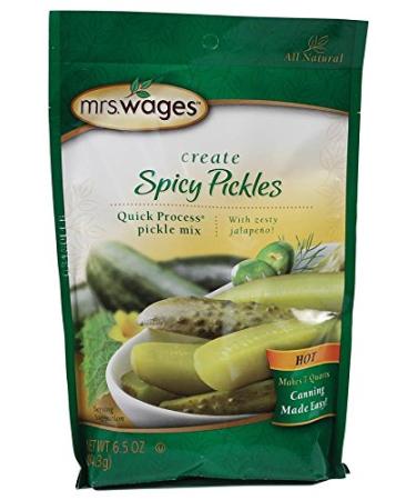 Mrs. Wages Spicy Pickling Mix, Hot 6.5oz 6.5 Ounce (Pack of 1)
