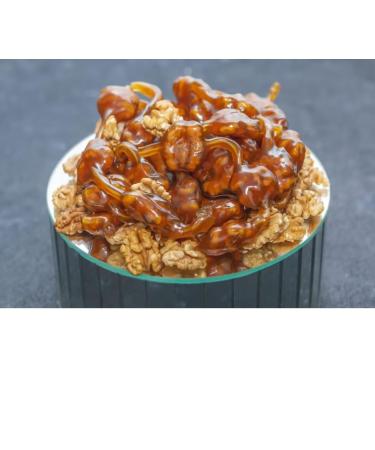 Gulluoglu Walnut Churchkhela 2 Pieces (0.55lb - 250gr) (Pack of 1) daily fresh shipment from Istanbul/Turkey