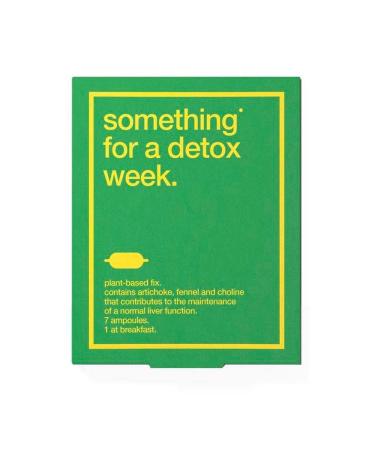 Something for a detox week 7 ampoules Detox & Cleanse supplement with artichoke