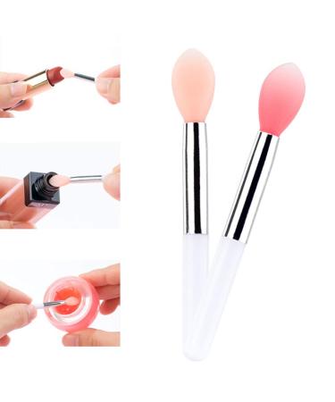 12 Pcs Silicone Lip Brushes - Lipstick & Lip Gloss Applicator | 2 Inch Makeup Beauty Tool for Flawless Application - Buy Online on GoSupps.com