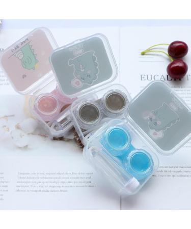 CLOXKS Cute Travel Contact Lens Etui - Practical Eye Care Container in Random Color | 1PCs - Buy Online on GoSupps.com