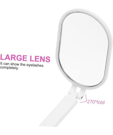 Mikinona Eyelash Extension Mirror Foldable Makeup Tool for Women and Girls Portable Design - Buy Online on GoSupps.com
